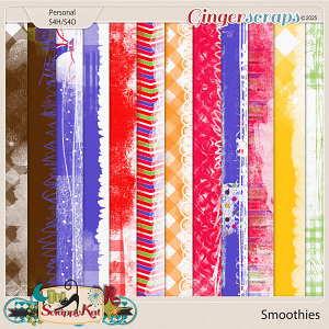 Smoothies Distressed Papers by The Scrappy Kat