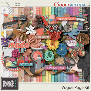Vogue Page Kit by Aimee Harrison