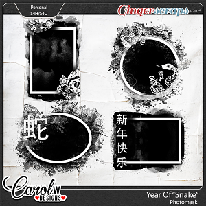 Year Of "Snake"-Photomask Year Of "Snake"-Photomask