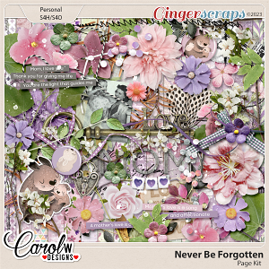 Never Be Forgotten-Page Kit