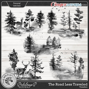 The Road Less Traveled [Transfers] by Cindy Ritter and PrelestnayaP Design