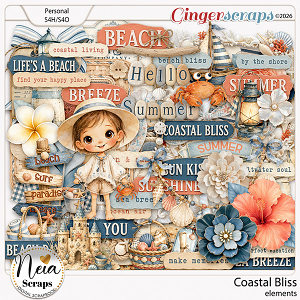 Coastal Bliss - Elements - by Neia Scraps