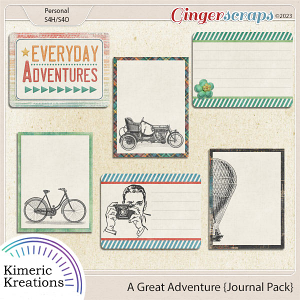 A Great Adventure Journal Pack by Kimeric Kreations  