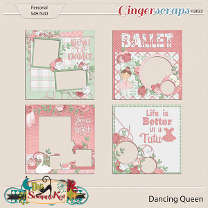 Dancing Queen Quick Pages by The Scrappy Kat