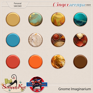 Gnome Imaginarium Flairs by The Brit Chick