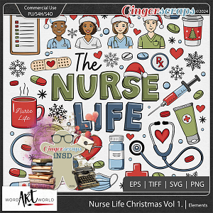 Nurse Life Christmas Vol. 1 CU OK Nurse Life Christmas Vol. 1 CU OK