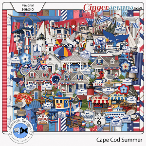 Cape Cod Summers by Wetfish Designs