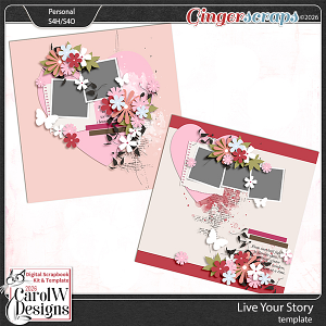 Live Your Story Template