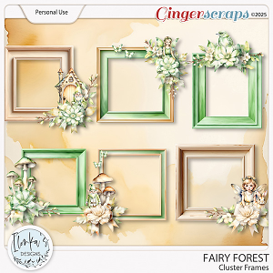 Fairy Forest Cluster Frames by Ilonka's Designs 