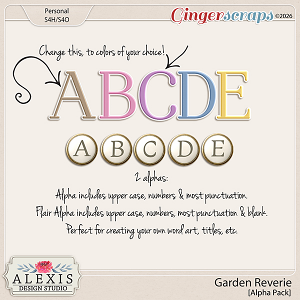 Garden Reverie - Alphas