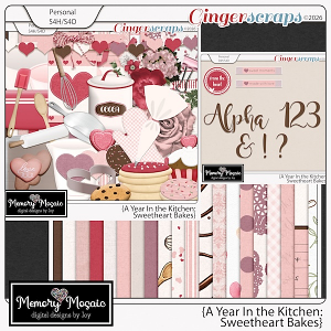 A Year in the Kitchen: Sweetheart Bakes by Memory Mosaic