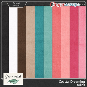 Coastal Dreaming Cardstock by ScrapChat Designs