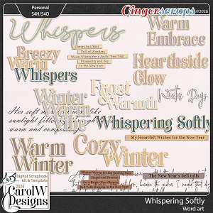 Whispering Softly-Word art Whispering Softly-Word art