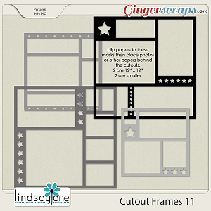 Cutout Frames 11 by Lindsay Jane