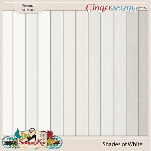 Shades of White by The Scrappy Kat