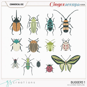Buggers1 Layered Templates (CU) by GS Creations