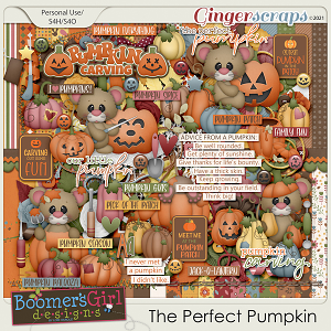 The Perfect Pumpkin by BoomersGirl Designs