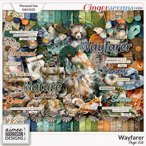 Wayfarer Page Kit by Aimee Harrison