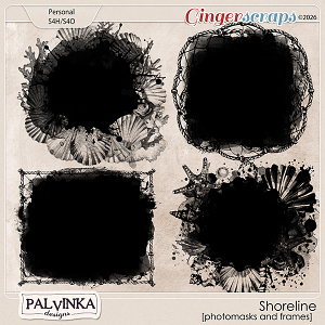 Shoreline Photomasks by Palvinka Designs