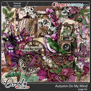 Autumn On My Mind-Page Kit
