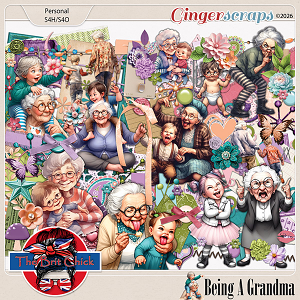 Being A Grandma Elements By The Brit Chick