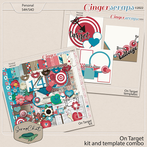 On Target Kit and Templates Combo by ScrapChat Designs