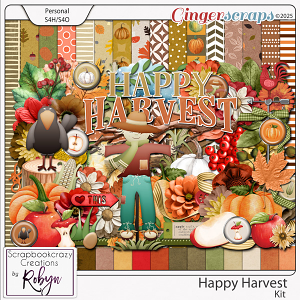 Happy Harvest Kit by Scrapbookcrazy Creations