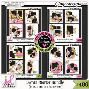 Layout Starter Templates {Set 406} BUNDLED SET Layout Starter Templates {Set 406} BUNDLED SET