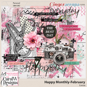 Happy Monthly-{February} Extras