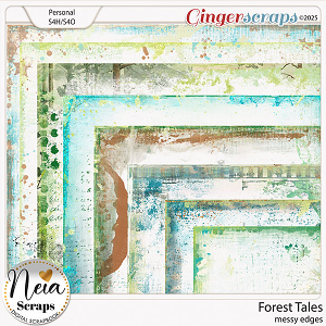 Forest Tales - Messy Edges - by Neia Scraps 