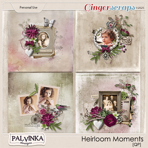 Heirloom Moments QP by Palvinka Designs