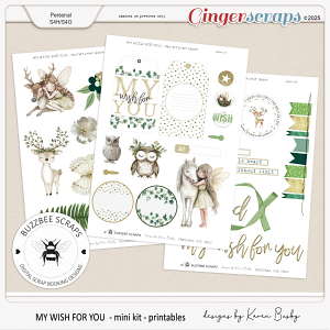 Buzzbee Scraps: My Wish For You Printables