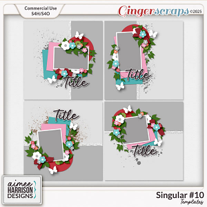 Singular #10 Templates by Aimee Harrison