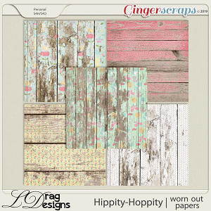 Hippity Hoppity: Worn Out Papers by LDragDesigns