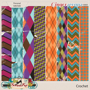 Crochet Torn Papers by The Scrappy Kat