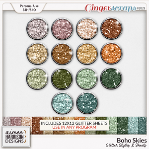 Boho Skies Glitters by Aimee Harrison