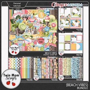 Beach Vibes - BUNDLE by Twin Mom Scraps