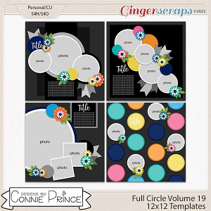 Full Circle Volume 19 - 12x12 Temps (CU Ok) by Connie Prince