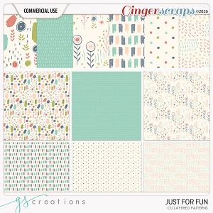 Just for Fun Layered Patterns (CU) by GS Creations