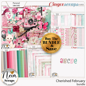 Cherished February - Bundle - by Neia Scraps