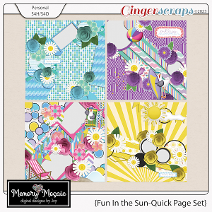Fun in the Sun-Quick Page Set by Memory Mosaic