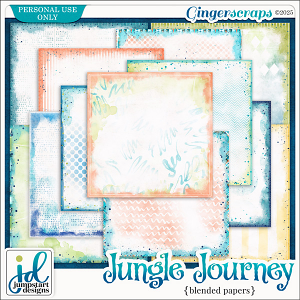 Jungle Journey {Blended Papers}