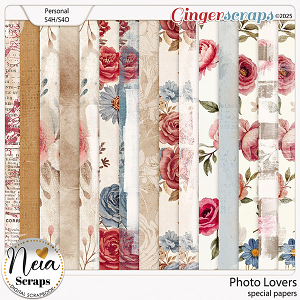 Photo Lovers - Special Papers - by Neia Scraps
