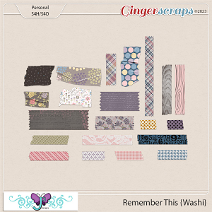 Remember This {Washi Tape} by Triple J Designs