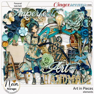 Art in Pieces - Elements - by Neia Scraps