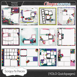 YOLO Quickpages by Scraps N Pieces