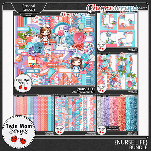 Nurse Life - BUNDLE by Twin Mom Scraps