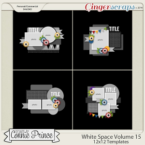 White Space Volume 15 - 12x12 Temps (CU Ok)