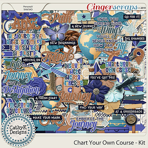 Chart Your Own Course - Kit by CathyK Designs