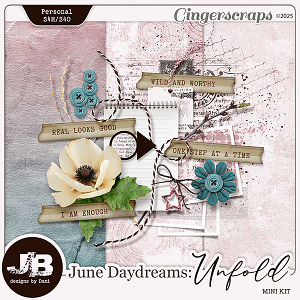 June Daydreams: Unfold Mini Kit by JB Studio